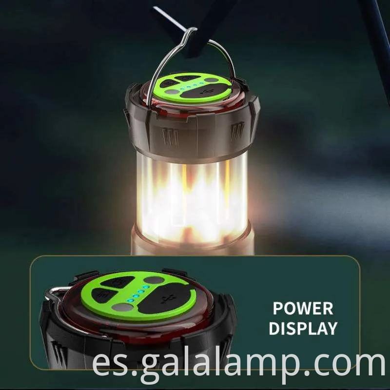 Ligera LED recargable ultra brillante para aventuras al aire libre